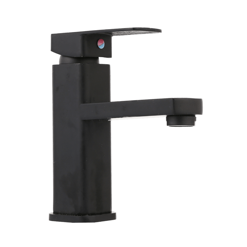 TY2254 deck mounted single handle baisn imxer with black painting