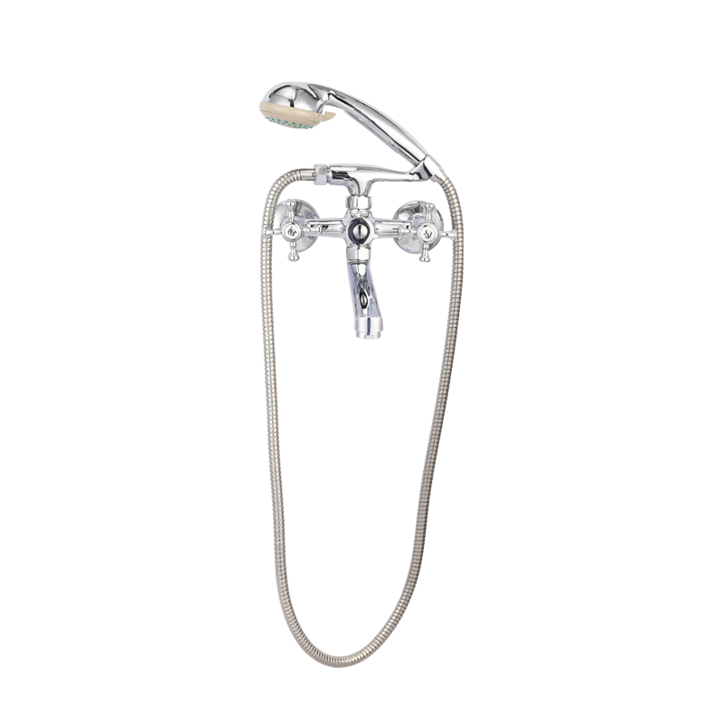TY1062-3 Dual handle wall-mounted shower mixer