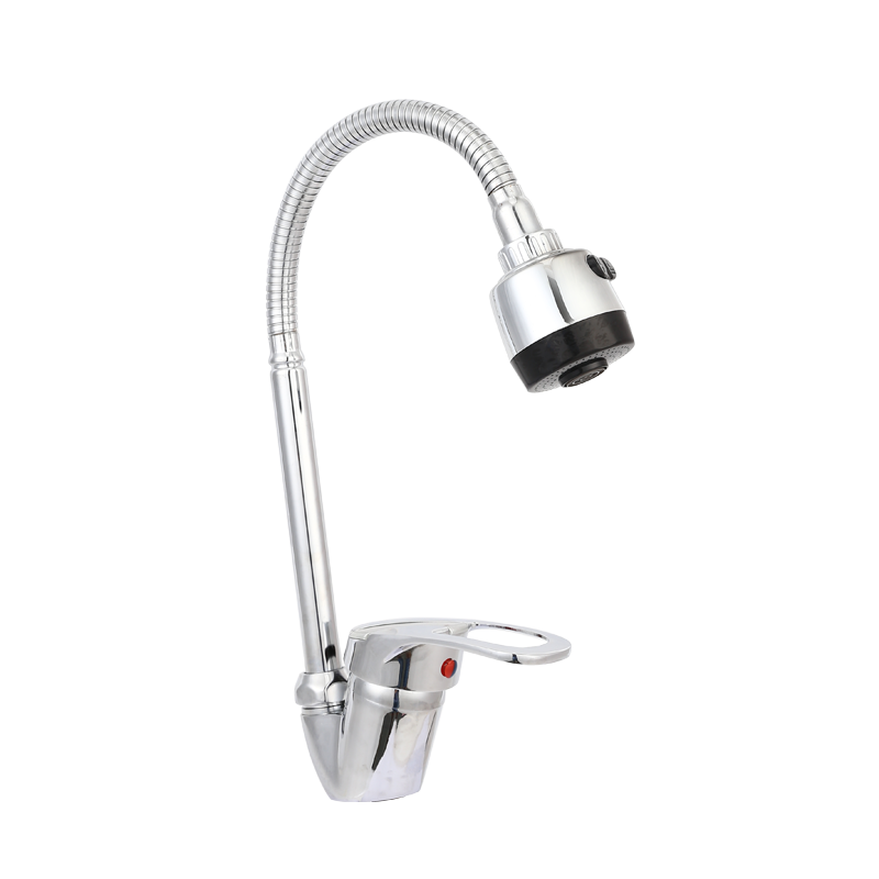 TY2015-1 single handle zinc kitchen mixer with TTK spout