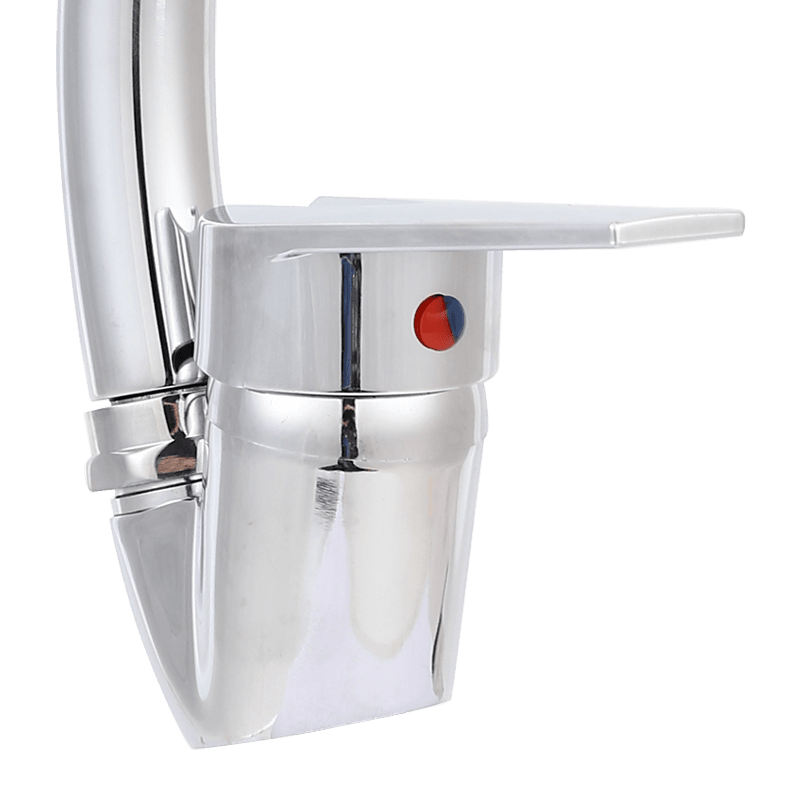 TY2015 deck mounted single handle zinc kitchen mixer