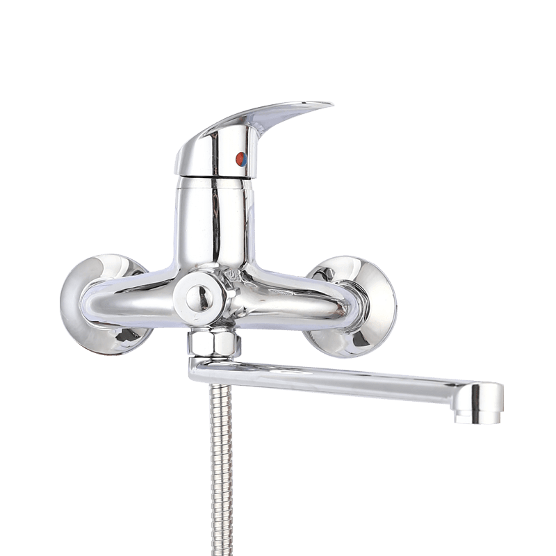 TY2088-3 wall mouhted double seal  Single handle bath-tub mixer