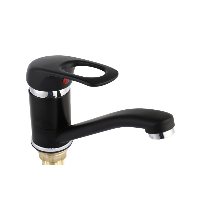 TY2016-5 single handle kitchen mixer 15cm spout with black painting