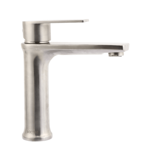 TY-009 304stainless steel lead free single handle basin mixer