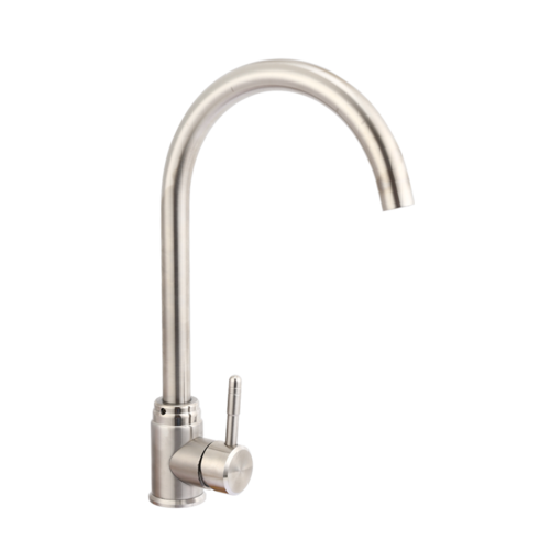 TY-030 high quality sanitaryware stainless steel hot and cold single handle sink kitchen mixer