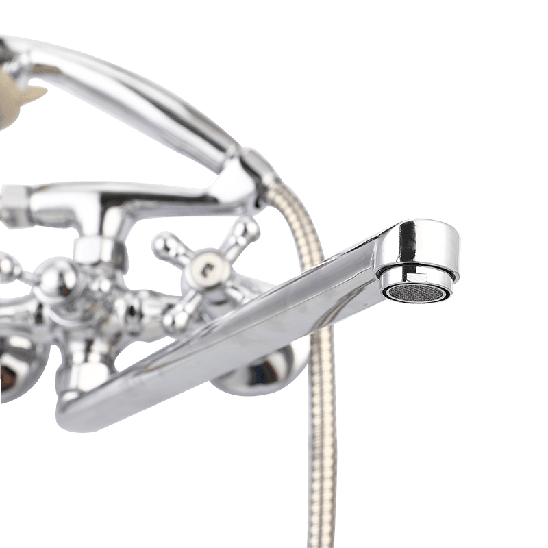 TY1062-2 dual handle wall-mounted shower mixer